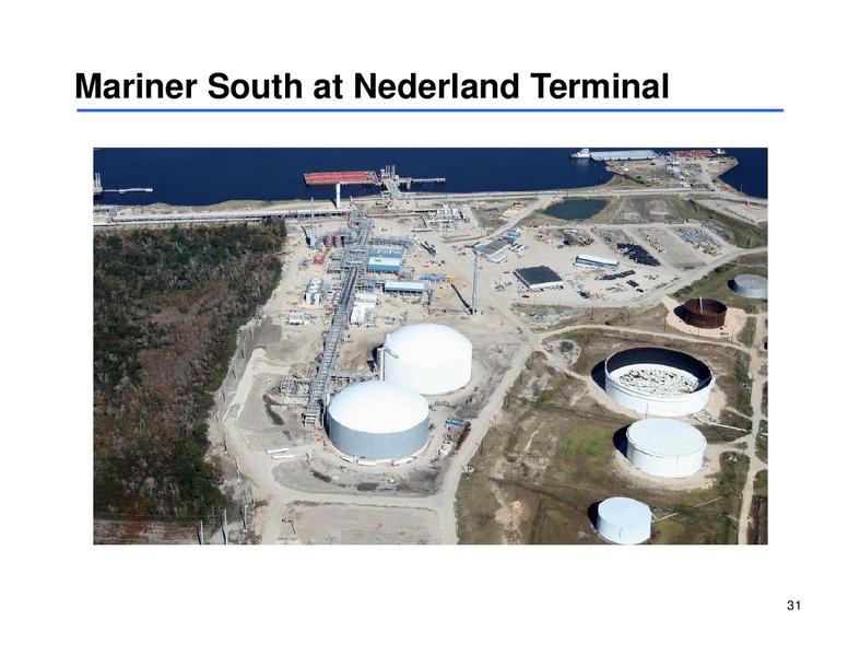 MLP Corporate Access Day – Sunoco Logistics Partners L.P. – slide 30