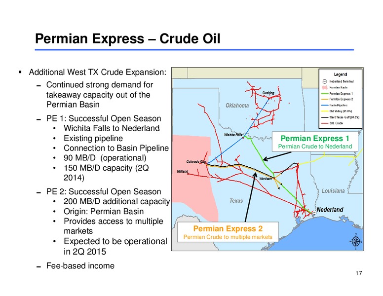 Morgan Stanley Midstream MLP Corporate Access Day – Sunoco Logistics Partners L.P. – slide 16
