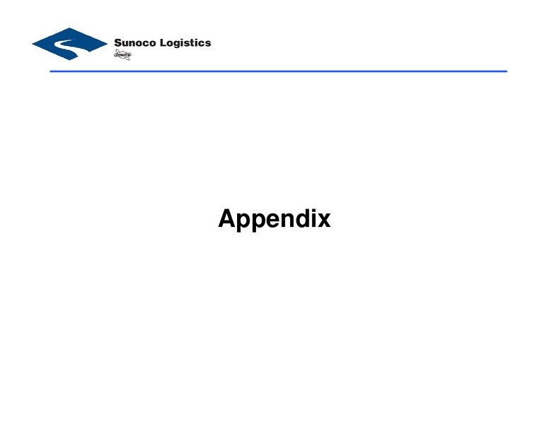 Morgan Stanley Midstream MLP Corporate Access Day – Sunoco Logistics Partners L.P. – slide 25
