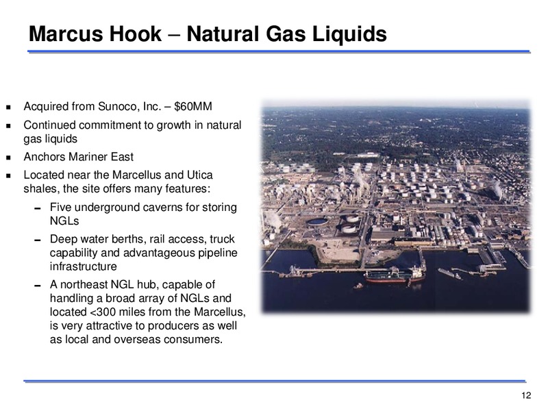 Second Quarter 2014 Earnings Conference Call – Sunoco Logistics Partners L.P. – slide 11
