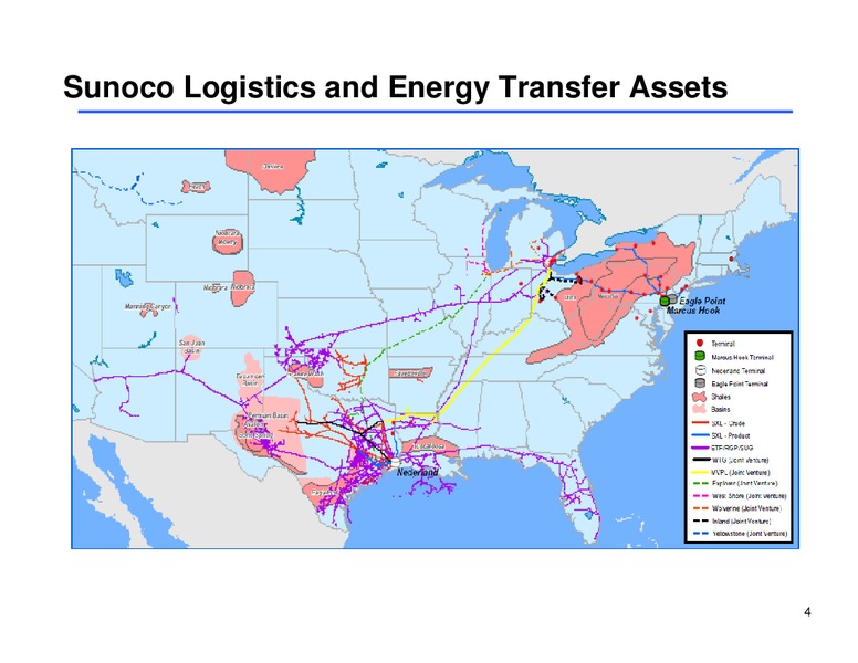 Investor Presentation – Sunoco Logistics Partners L.P. – slide 3