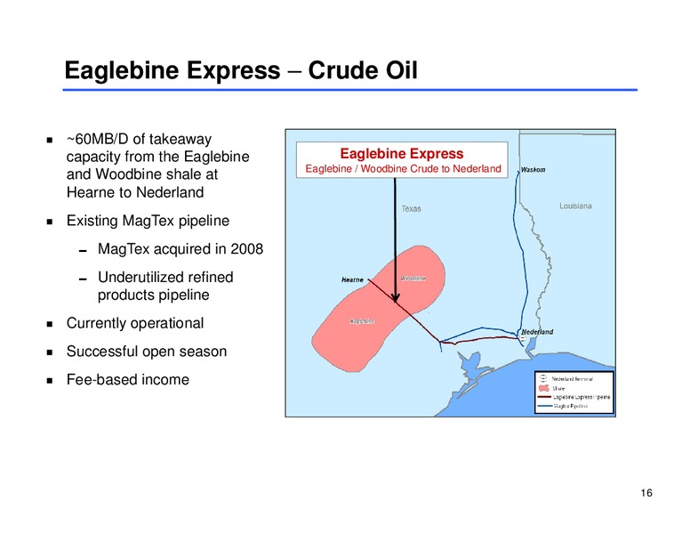 Investor Presentation – Sunoco Logistics Partners L.P. – slide 15
