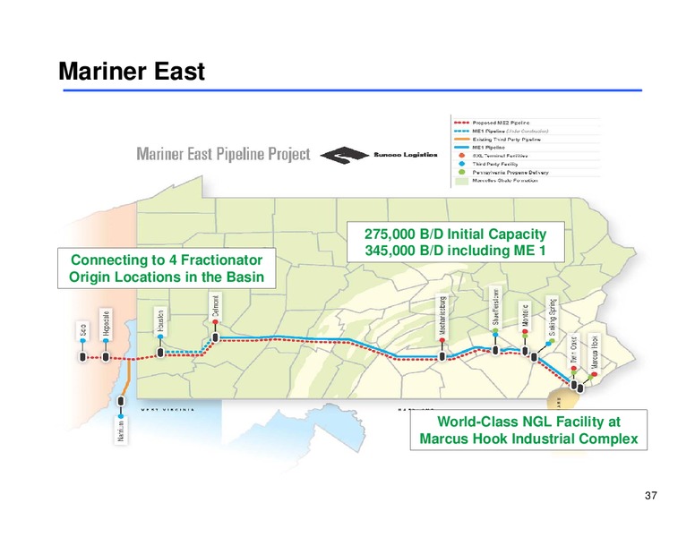 Analyst Day – Sunoco Logistics Partners L.P. – slide 36