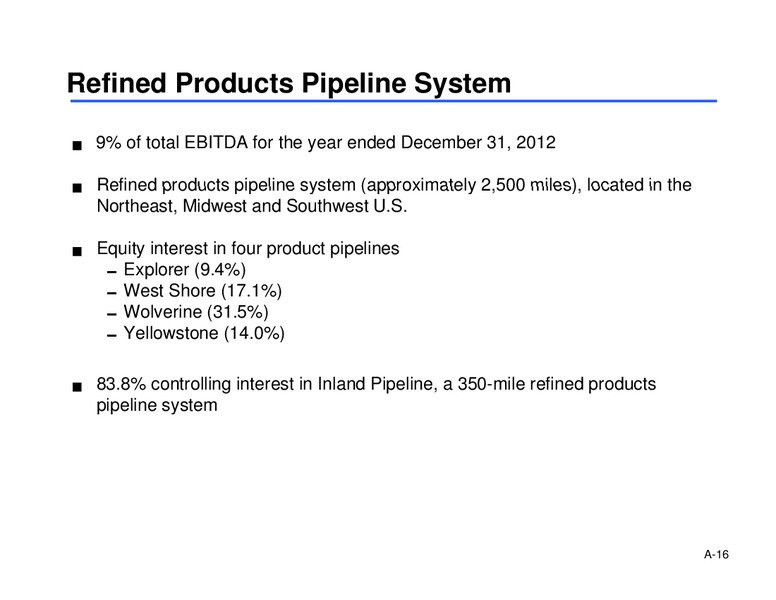 RBC CAPITAL MARKETS 2013 MLP CONFERENCE – Sunoco Logistics Partners L.P. – slide 39
