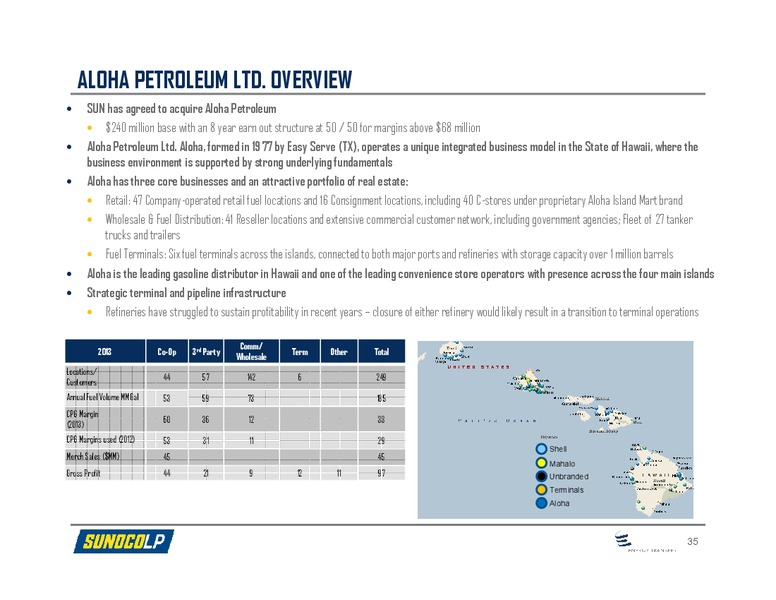 Wells Fargo Securities 2014 Energy Symposium – Sunoco Logistics Partners L.P. – slide 33