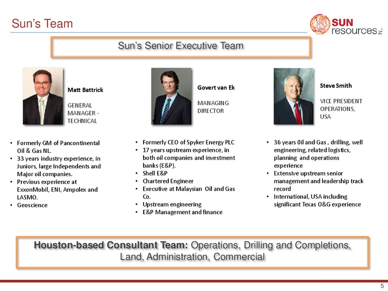 INVESTOR PRESENTATION – Sun Resources Nl – slide 4
