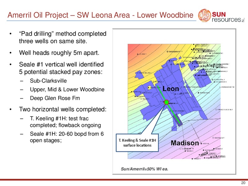 INVESTOR PRESENTATION – Sun Resources Nl – slide 19