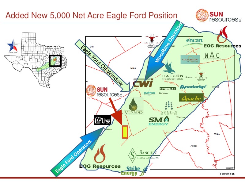 INVESTOR PRESENTATION – Sun Resources Nl – slide 5