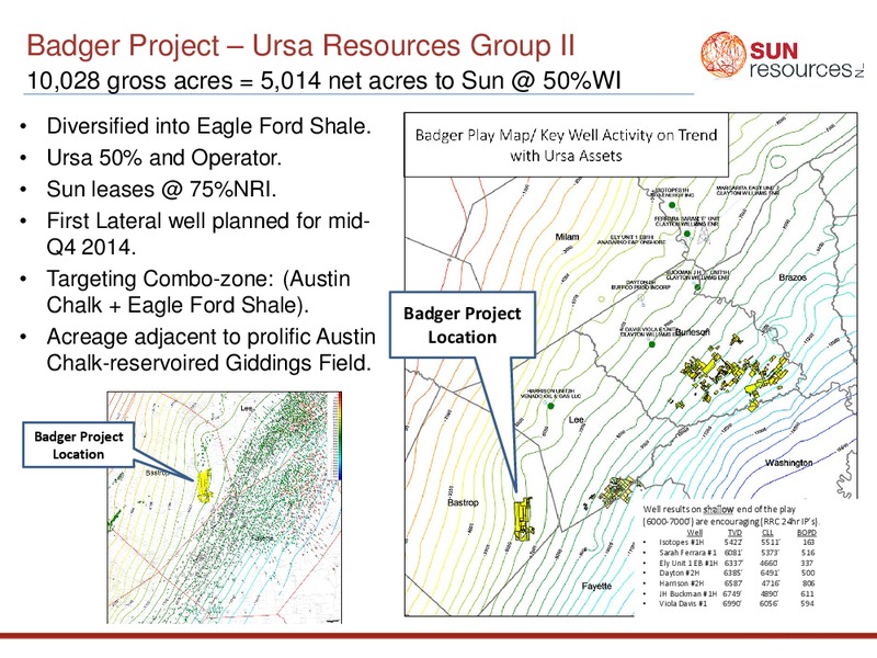 INVESTOR PRESENTATION – Sun Resources Nl – slide 14