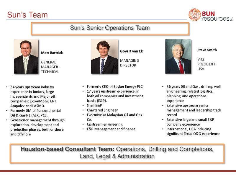 INVESTOR PRESENTATION – Sun Resources Nl – slide 16