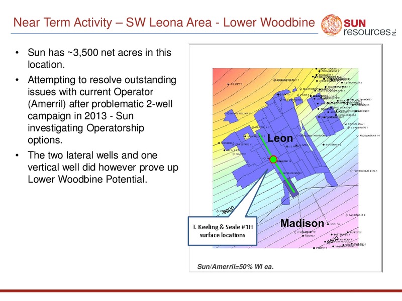 Corporate Update – Sun Resources Nl – slide 13