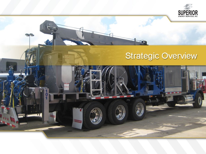 Raymond James 36th Annual Institutional Investors Conference – Superior Energy Services, Inc. – slide 8
