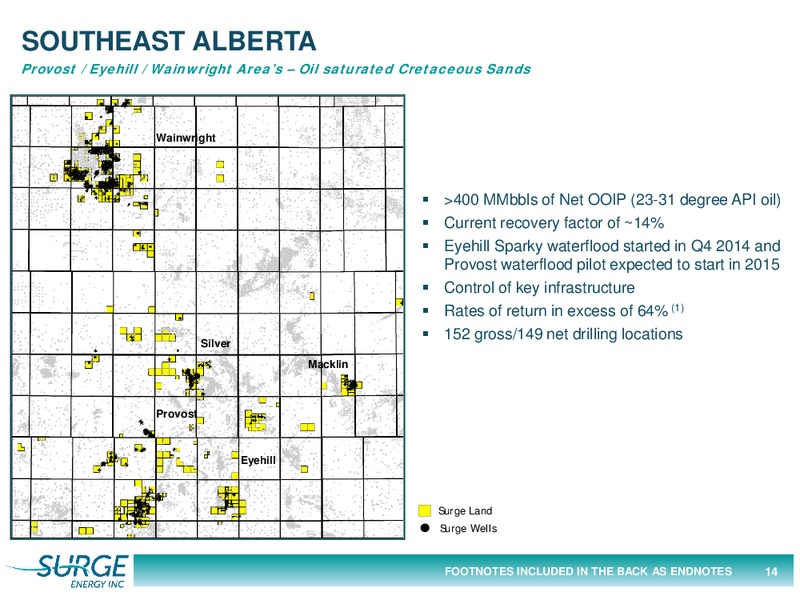Investor Presentation – Surge Energy Inc – slide 14
