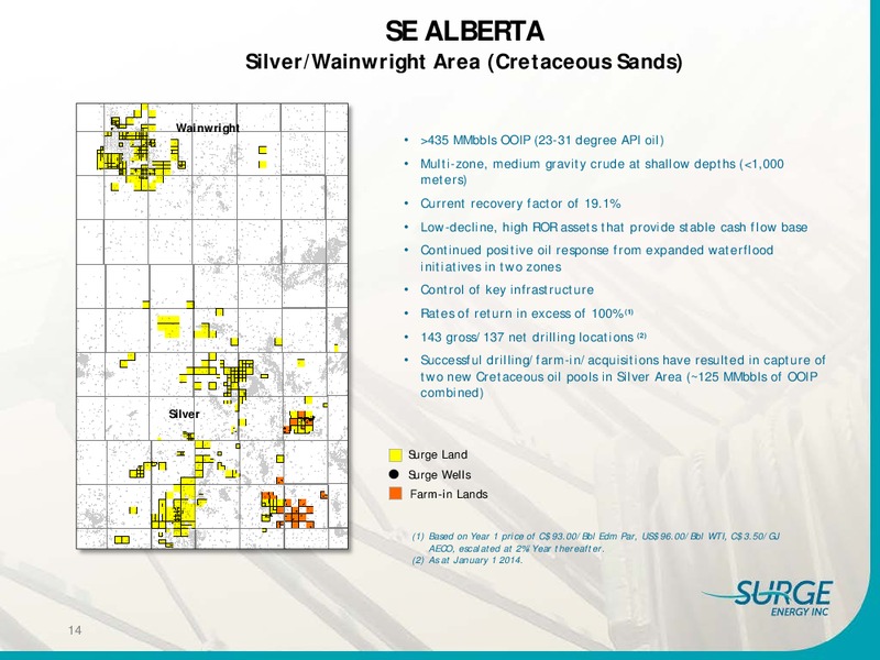 INVESTOR PRESENTATION – Surge Energy Inc – slide 13