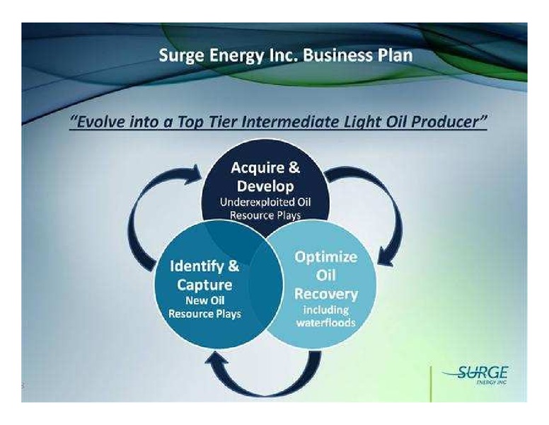 JUNE 2012 CORPORATE PRESENTATION – Surge Energy Inc – slide 8