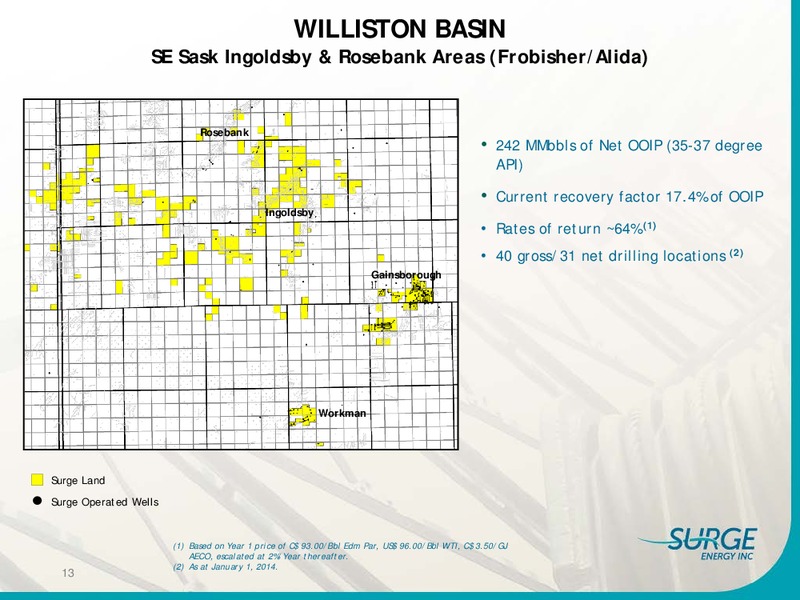 Positioned for Long Term Sustainability and Growth – Surge Energy Inc – slide 12
