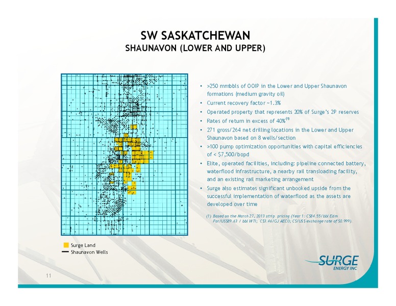 ENERCOM OIL & GAS CONFERENCE – Surge Energy Inc – slide 10