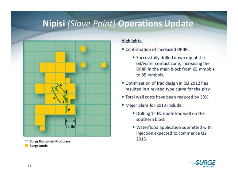 SOCIETE GENERALE FIRSTENERGY CAPITALS ANNUAL ENERGYGROWTH CONFERENCE – Surge Energy Inc – slide 10