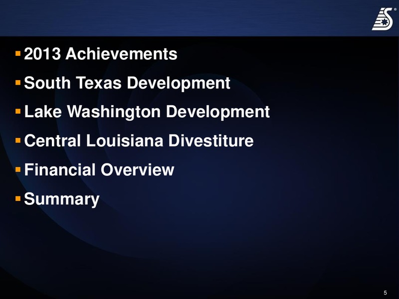 Corporate Presentation – Swift Energy Co. – slide 4