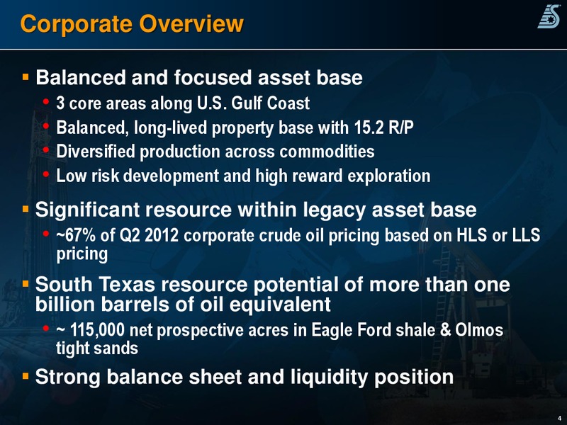 BARCLAYS CAPITAL CEO POWER CONFERNCE – Swift Energy Co. – slide 3
