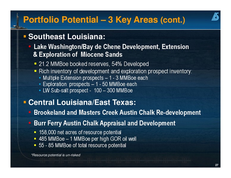 IPAA OGIS SAN FRANCISCO – Swift Energy Co. – slide 26