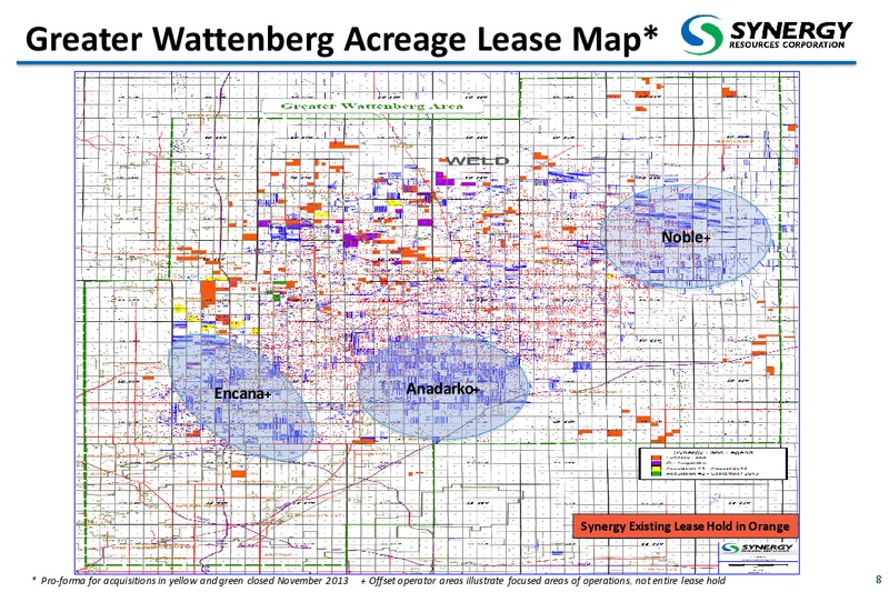 December 2013 Corporate Presentation – SRC Energy Inc – slide 7