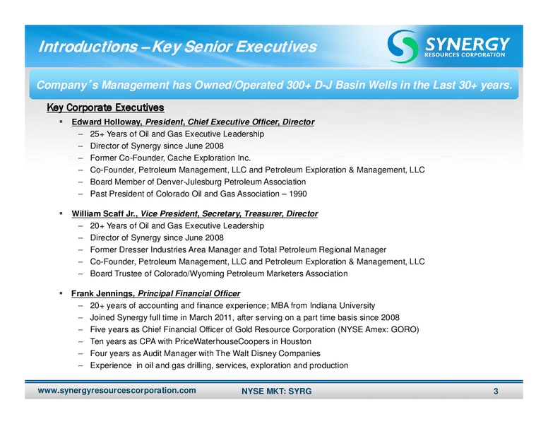 ENERCOMS THE OIL AND GAS CONFERENCE – SRC Energy Inc – slide 2