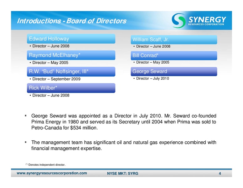ENERCOMS THE OIL AND GAS CONFERENCE – SRC Energy Inc – slide 3