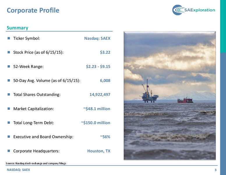 GLOBAL HUNTER 100 CONFERENCE – SaExploration – slide 2