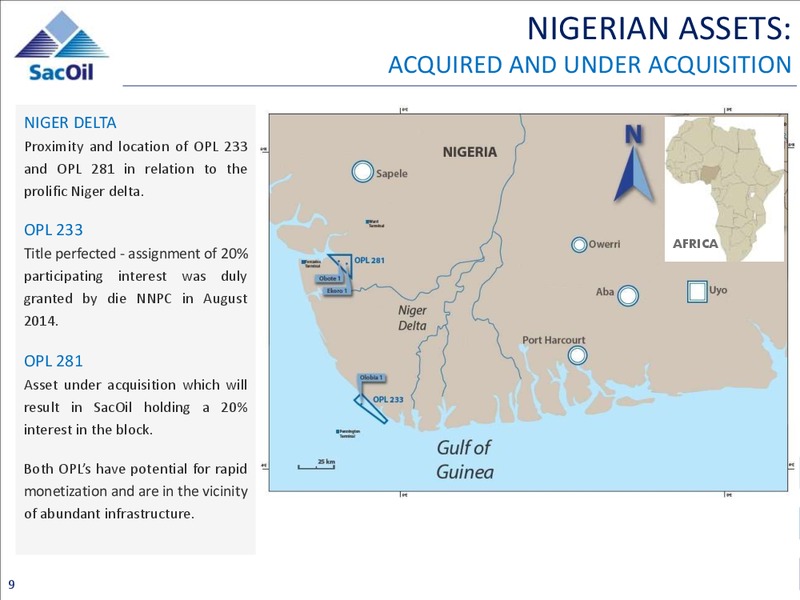 Investor Presentation – Sacoil Holdings Limited – slide 8