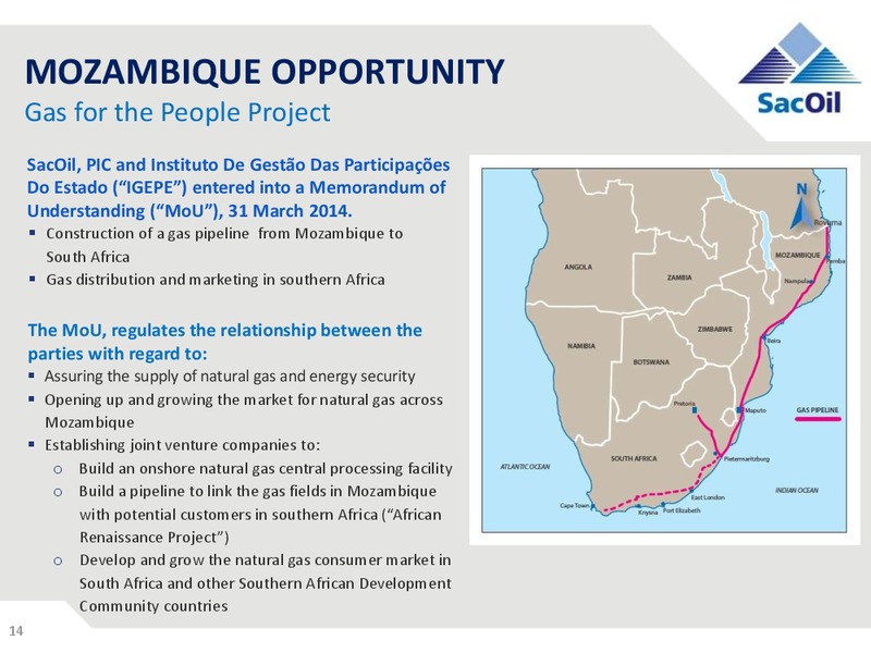 Investor Presentation – Sacoil Holdings Limited – slide 13