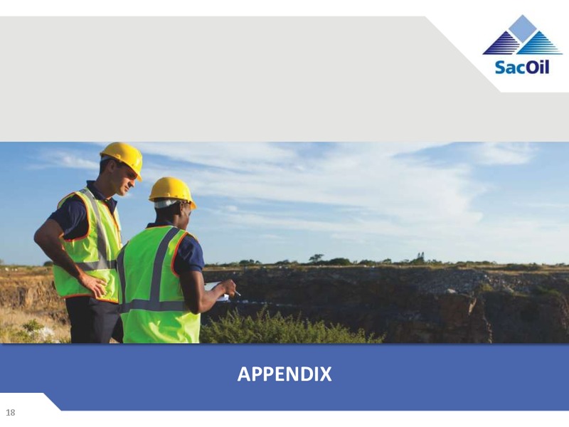 Investor Presentation – Sacoil Holdings Limited – slide 17
