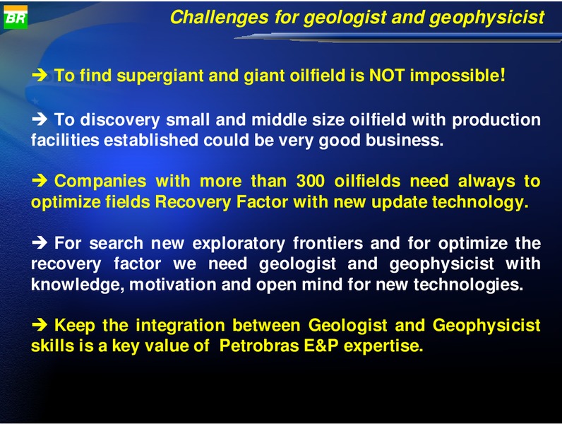 11TH INTERNATIONAL CONGRESS OF THE BRAZILLIAN GEOPHYSICAL SOCIETY & EXPOGEF 2009 – Salvador Oil – slide 36