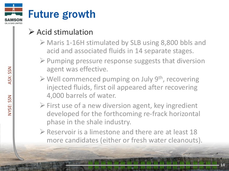 EnerCom The Oil & Gas Conference – Samson Oil & Gas Limited – slide 18