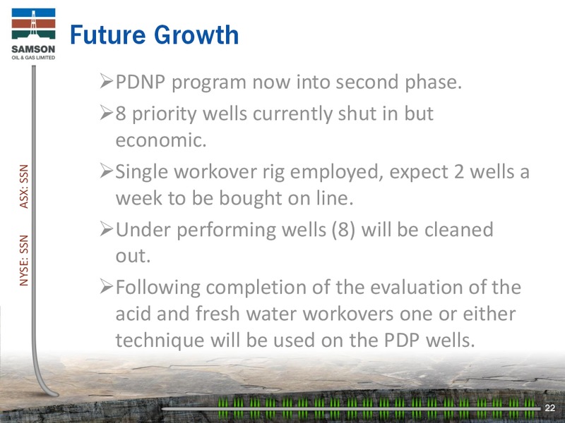 EnerCom The Oil & Gas Conference – Samson Oil & Gas Limited – slide 22