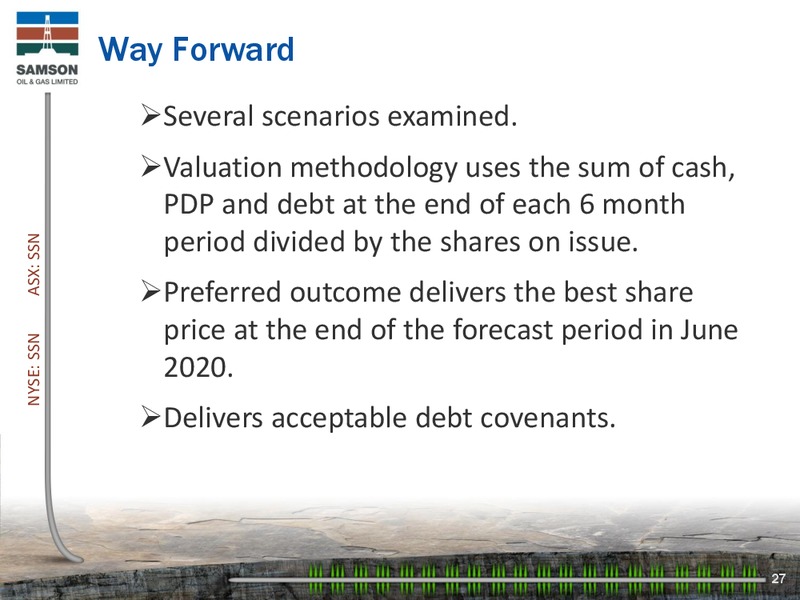 EnerCom The Oil & Gas Conference – Samson Oil & Gas Limited – slide 27