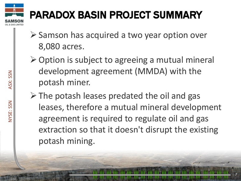 Enercom The Oil and Gas Conference – Samson Oil & Gas Limited – slide 6