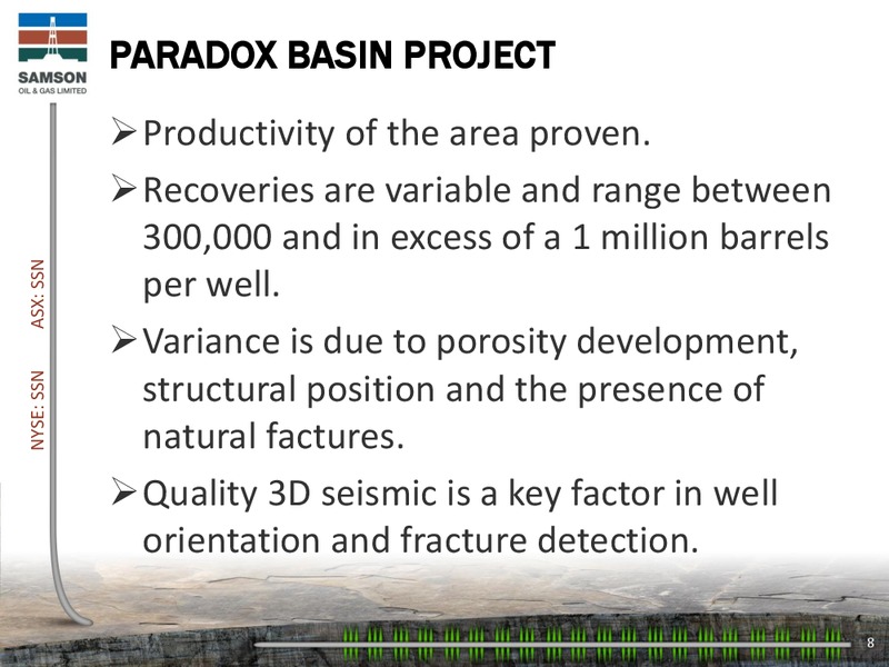 Good Oil Conference – Samson Oil & Gas Limited – slide 7