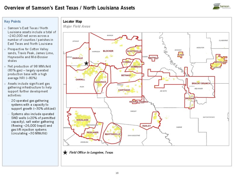 March 2017 Investor Presentation – Samson Resources II LLC – slide 11