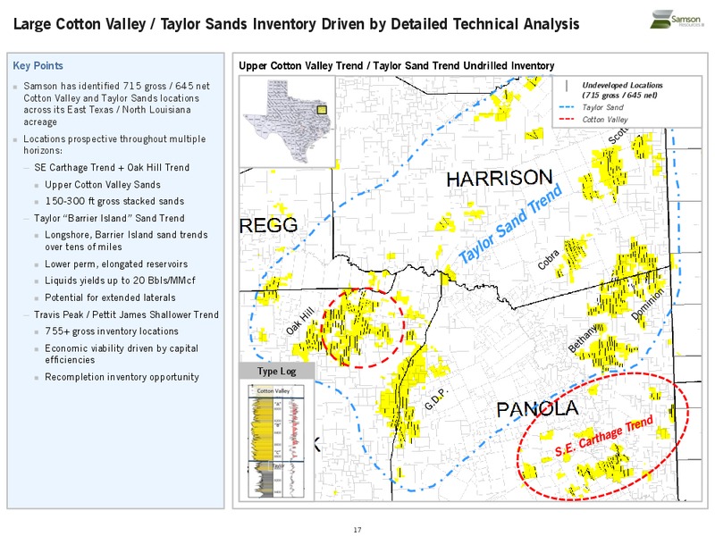 March 2017 Investor Presentation – Samson Resources II LLC – slide 18