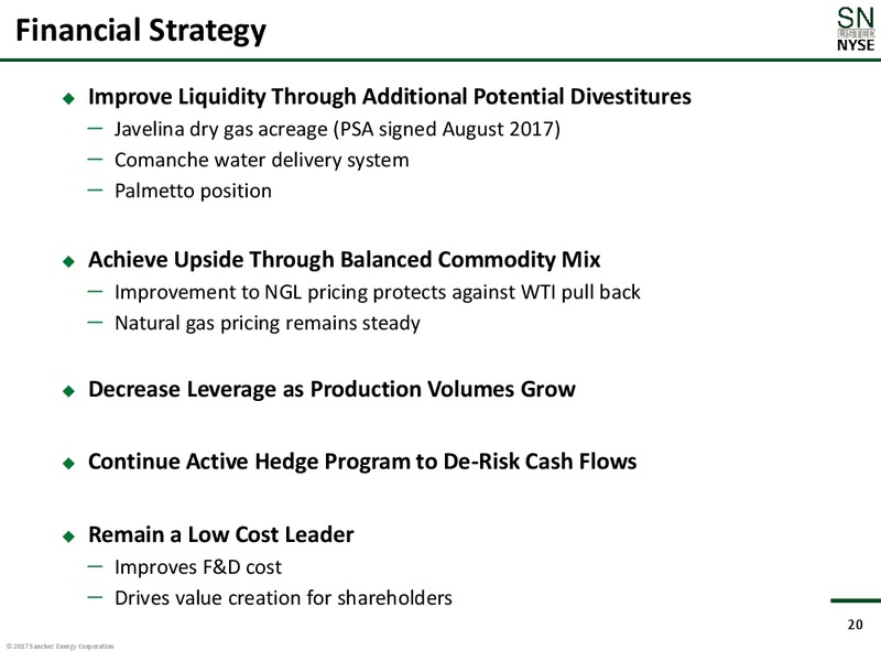 Barclay CEO Energy Power Conference – Sanchez Energy Corp – slide 19