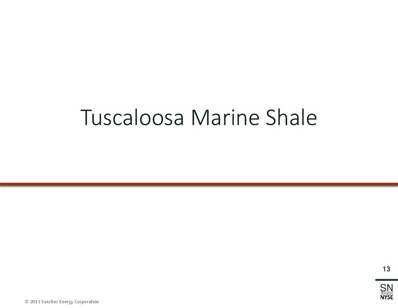 January 2014 Corporate Presentation – Sanchez Energy Corp – slide 12