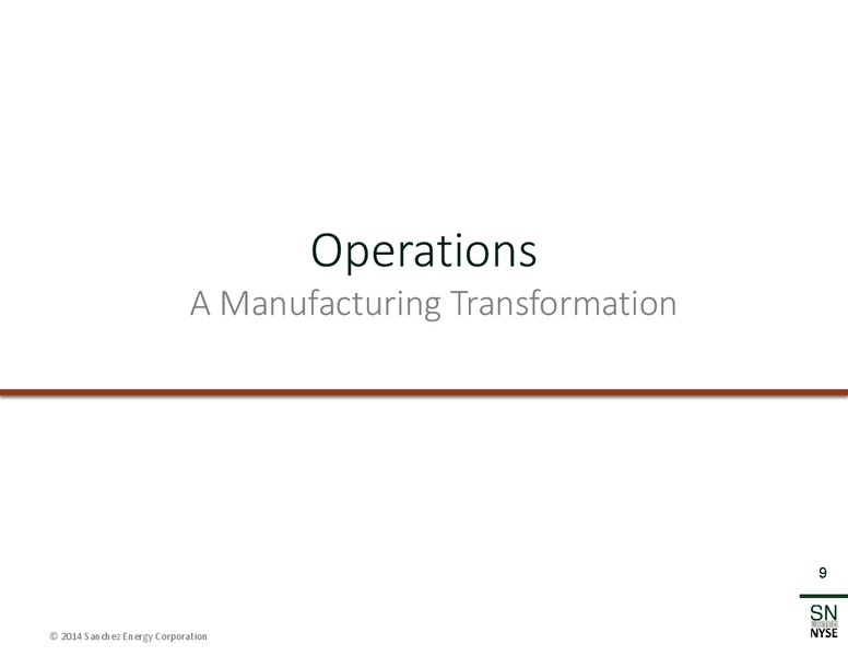 Corporate Presentation – Sanchez Energy Corp – slide 8