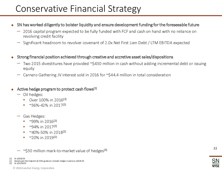 EnerCom The Oil & Gas Conference – Sanchez Energy Corp – slide 21
