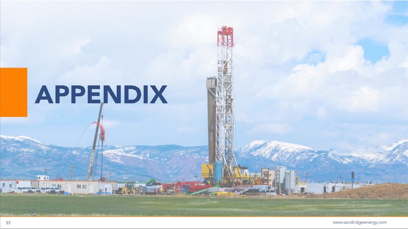 Q4 2016 Investor Presentation – Sandridge Energy, Inc. – slide 18