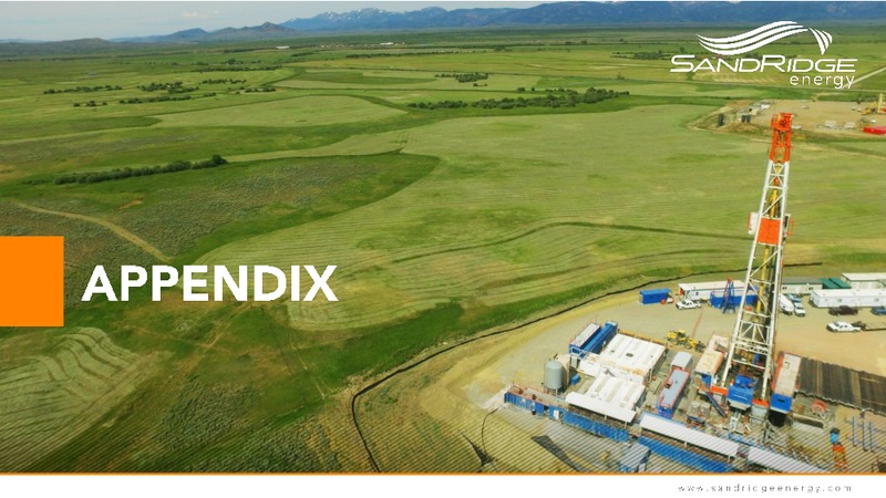 Bonanza Creek Acquisition November 2017 – Sandridge Energy, Inc. – slide 16