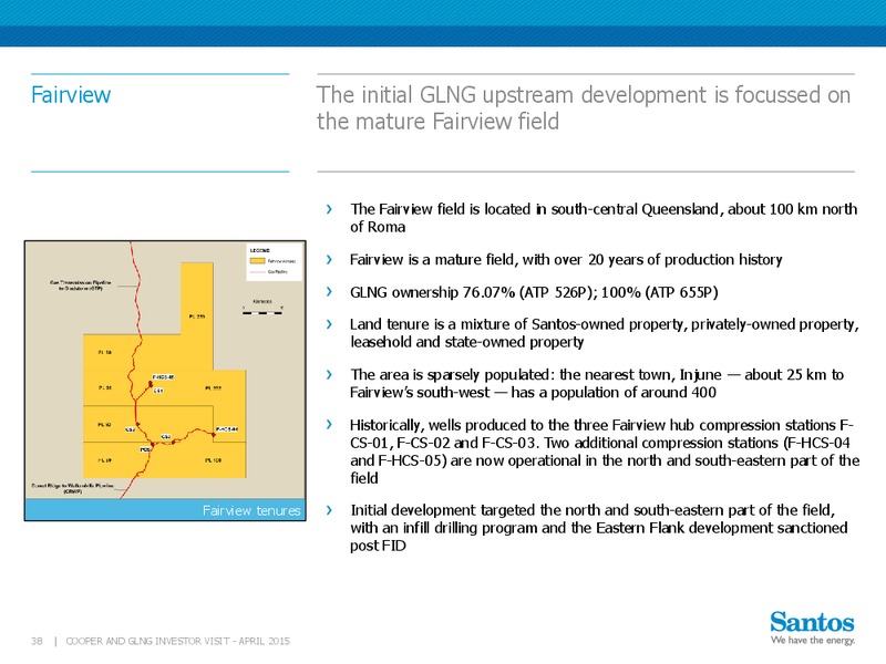 April 2015 Cooper And GLNG Investor Visit – Santos Limited – slide 37