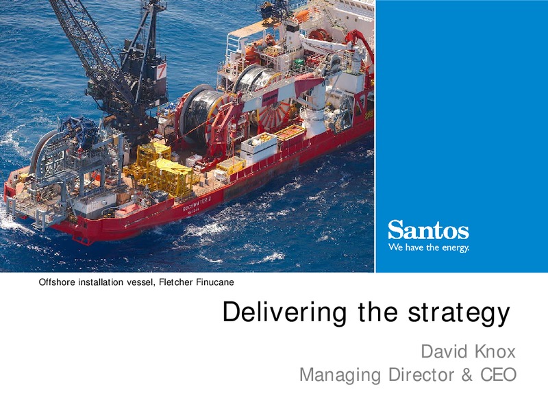 4Q 2012 – Santos Limited – slide 19