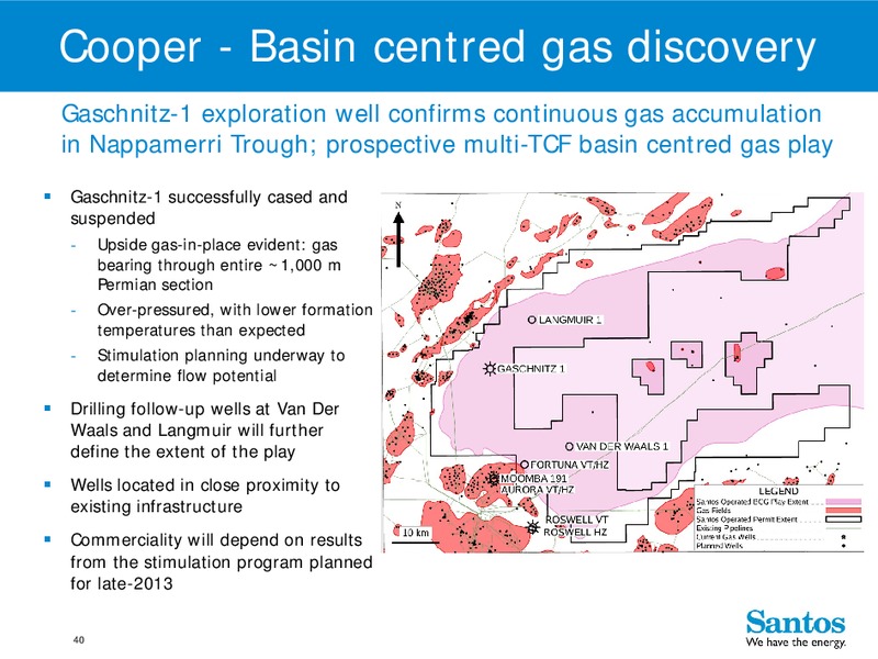 4Q 2012 – Santos Limited – slide 39