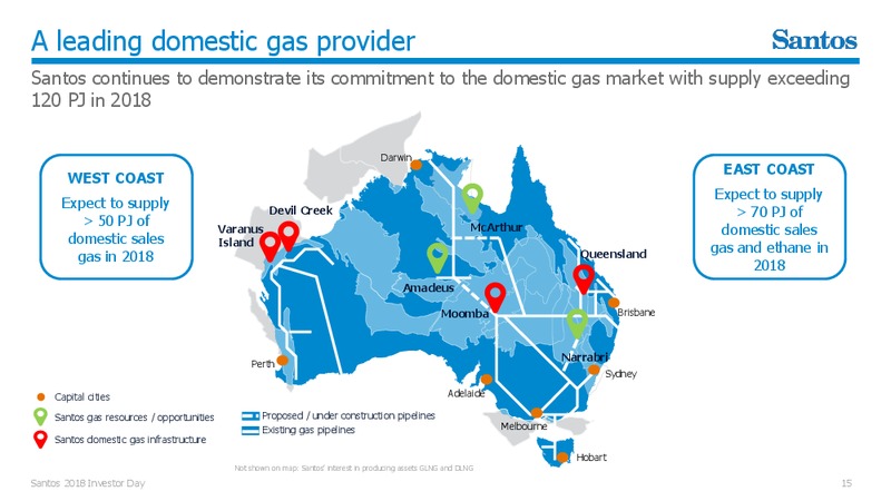 Investor Day 2018 – Santos Limited – slide 14